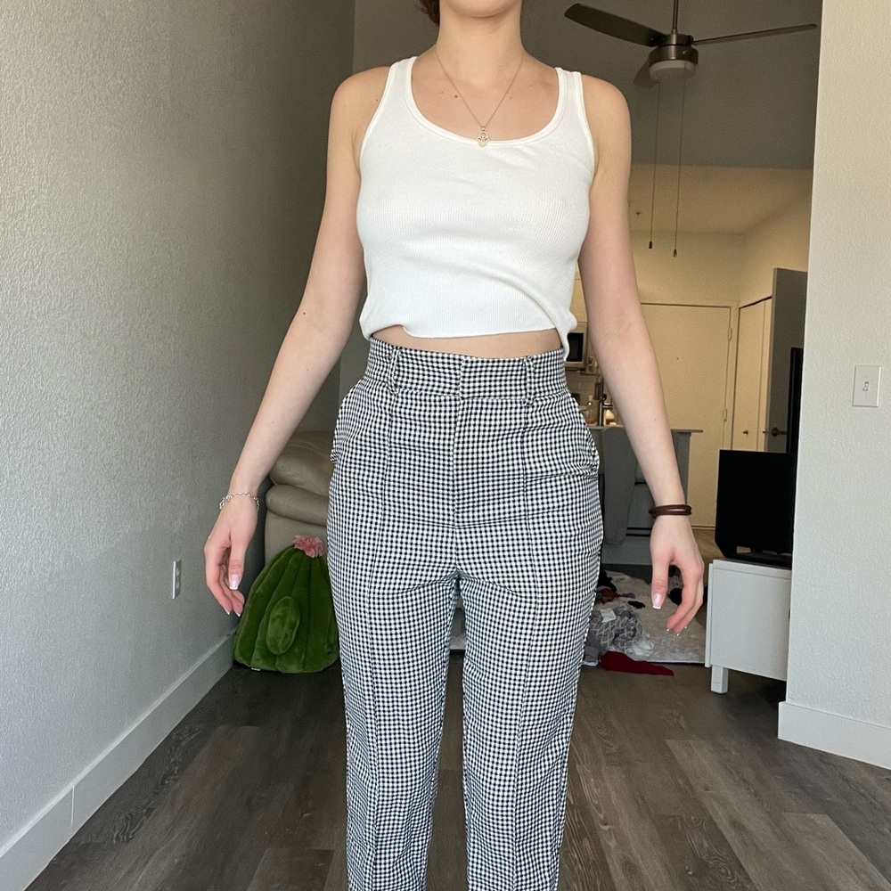 ASOS Black and White Trousers